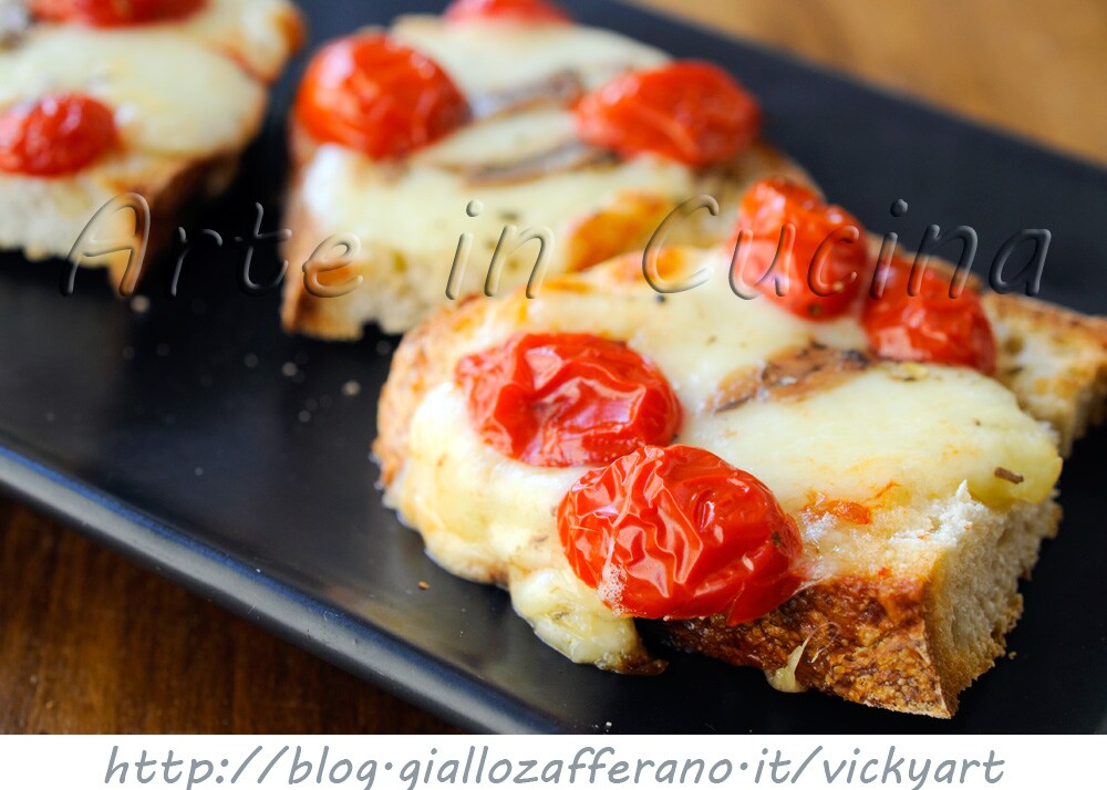 Crostoni de Naples bruschette savoureuses