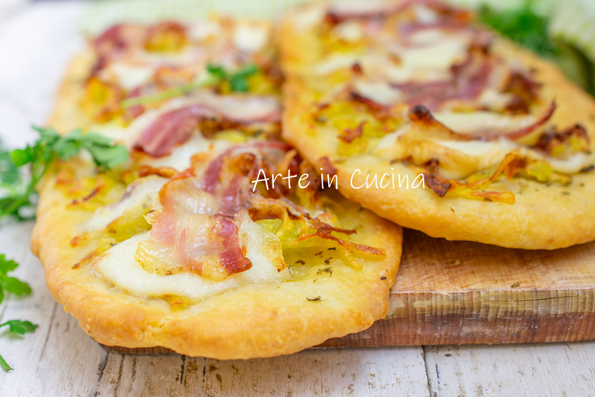 CROÛTONS avec POMMES DE TERRE et bacon rapides