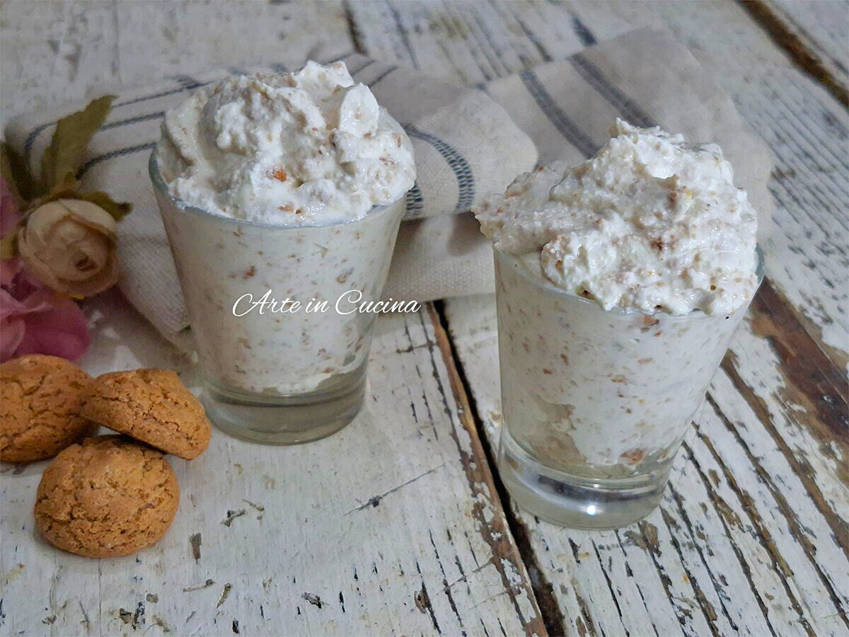 DESSERT à l’AMARETTO en 3 minutes