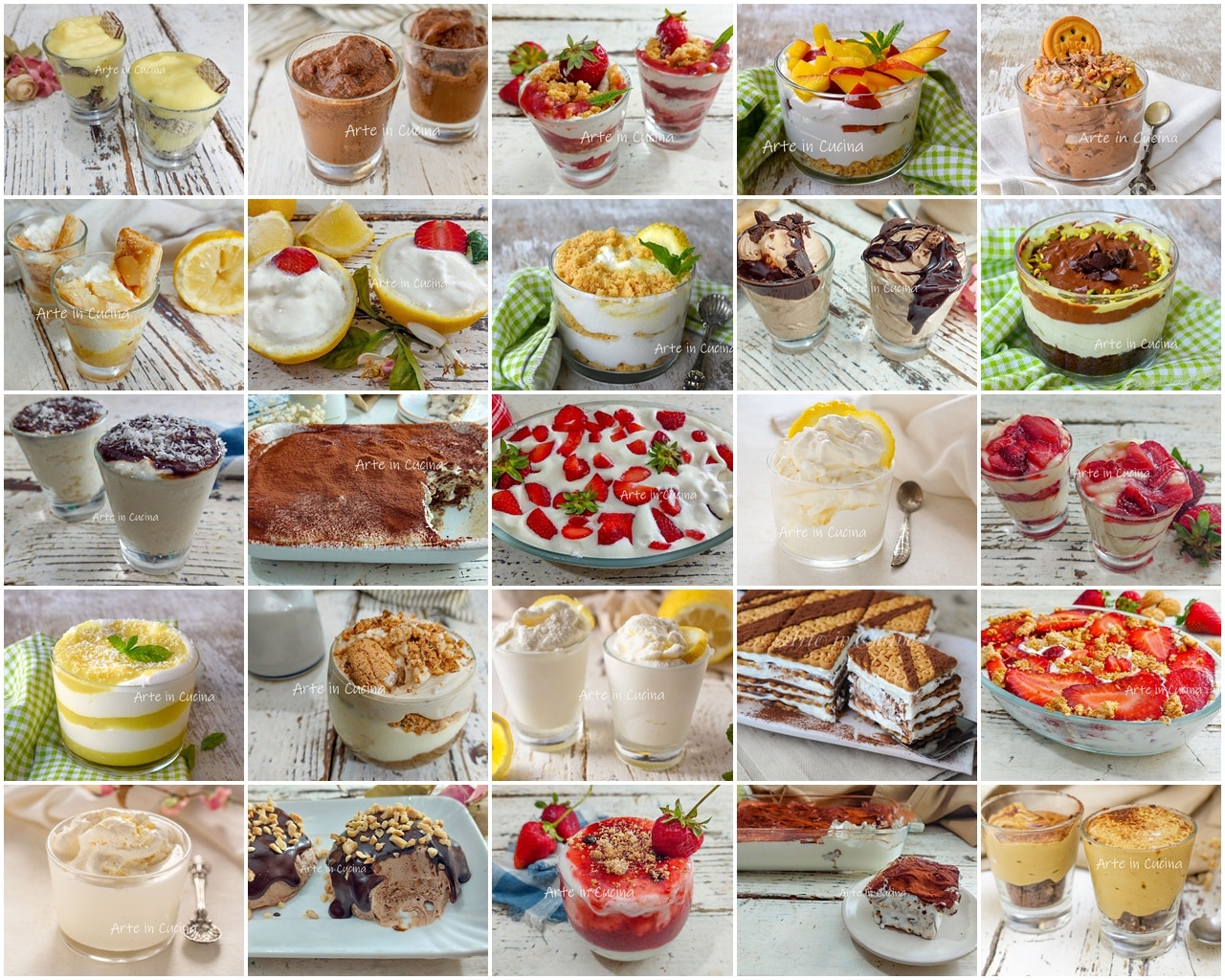 DESSERTS D’ÉTÉ à la CUILLÈRE prêts en 5 minutes