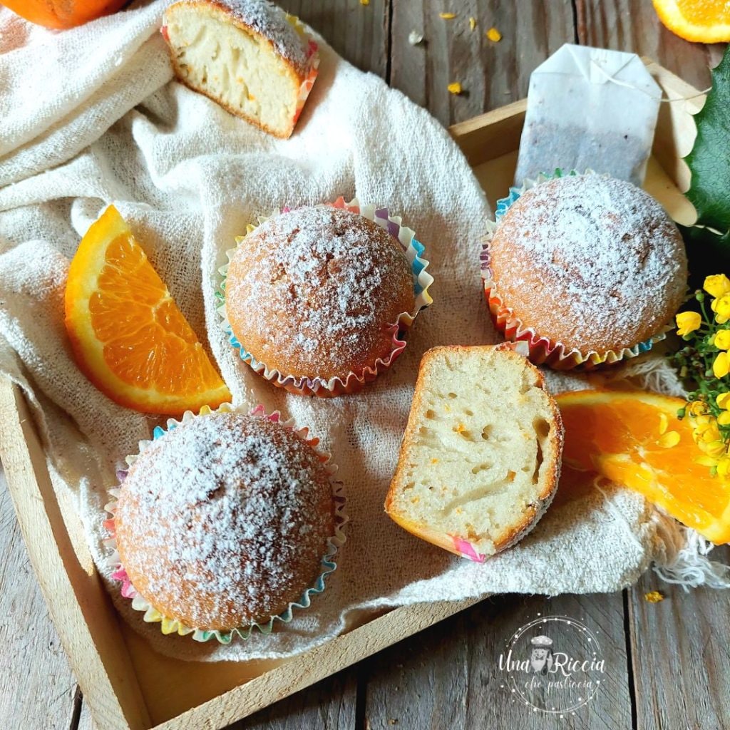détail muffin infusion à l'orange