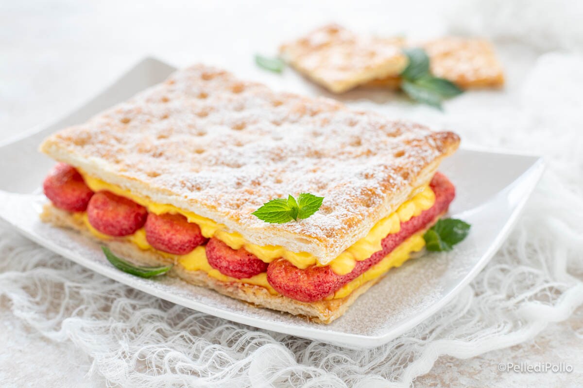 Gâteau diplomate rapide avec boudoirs et crème