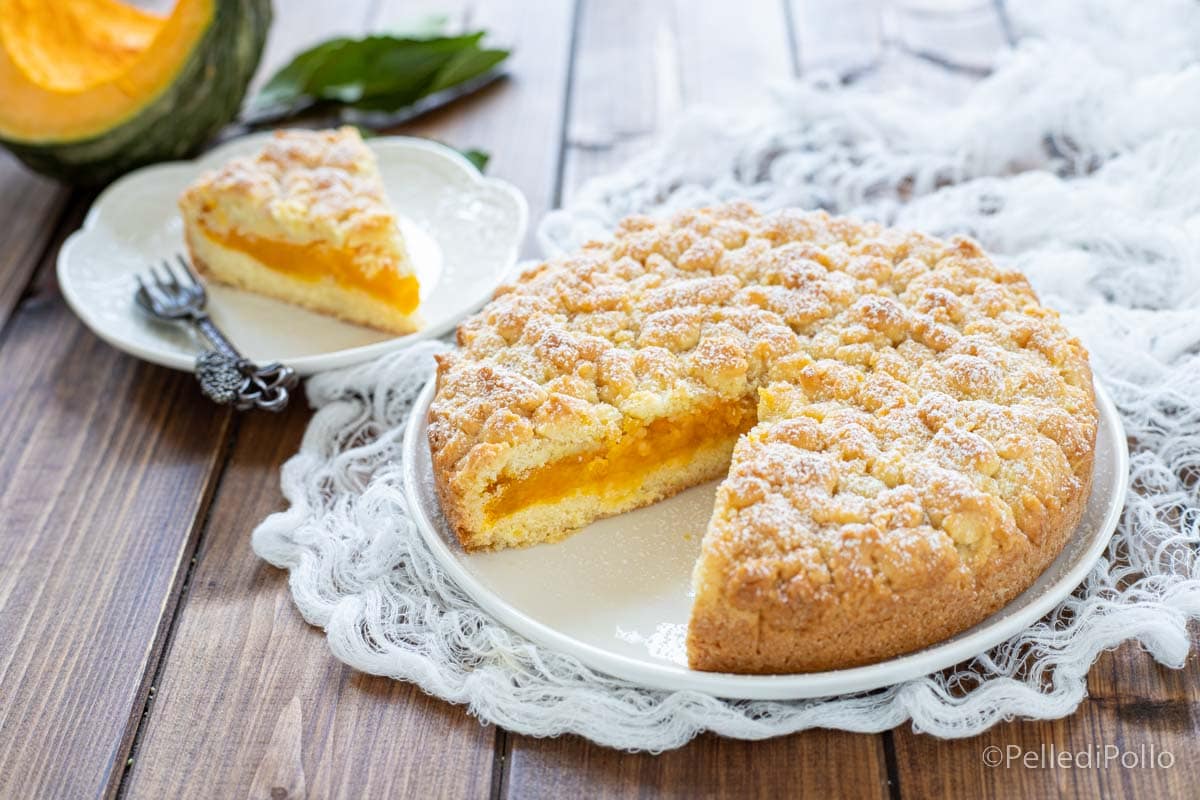 Gâteau émietté à la citrouille
