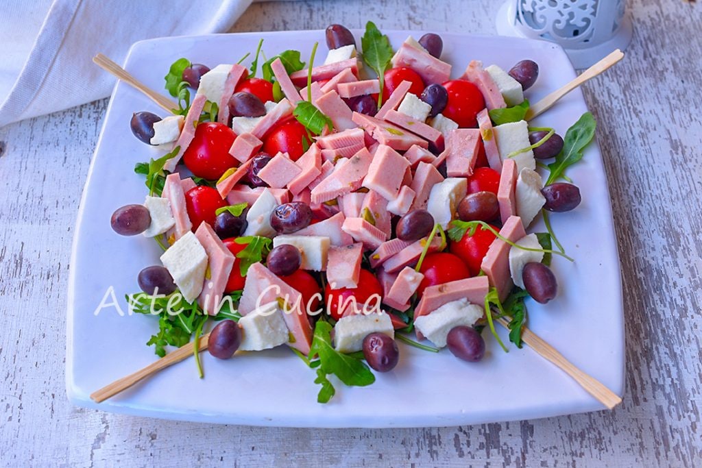 Entrée à l'italienne pour fêtes et buffet