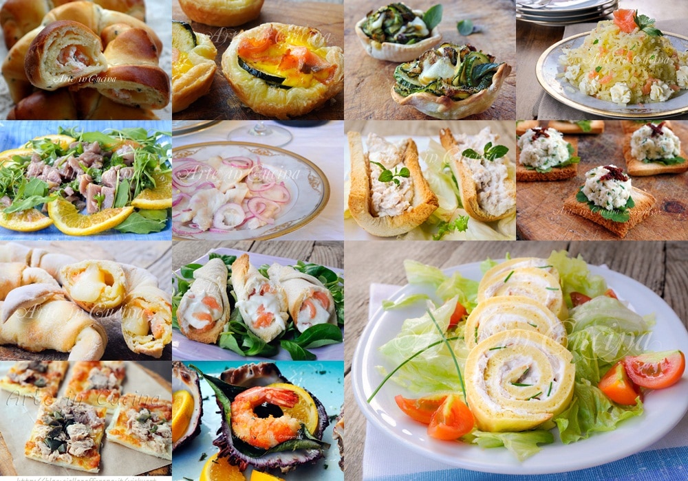 ENTRÉES RÉVEILLON DE NOËL recettes de la mer