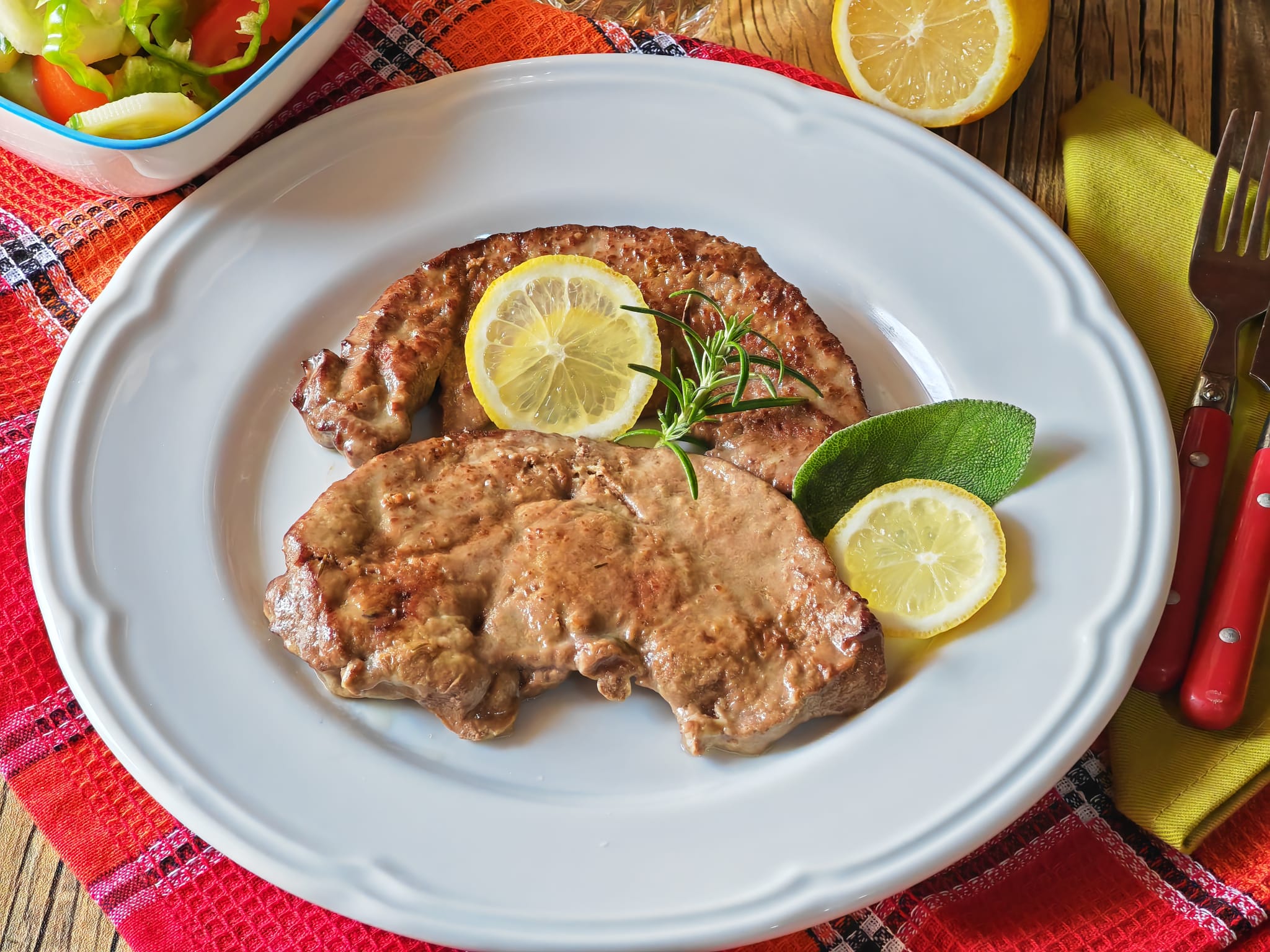 Escalope de foie à la sauge