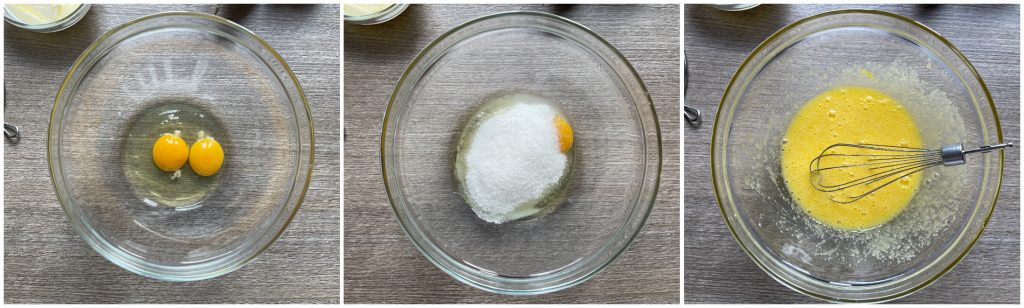 Gâteau au citron dans une friteuse à air