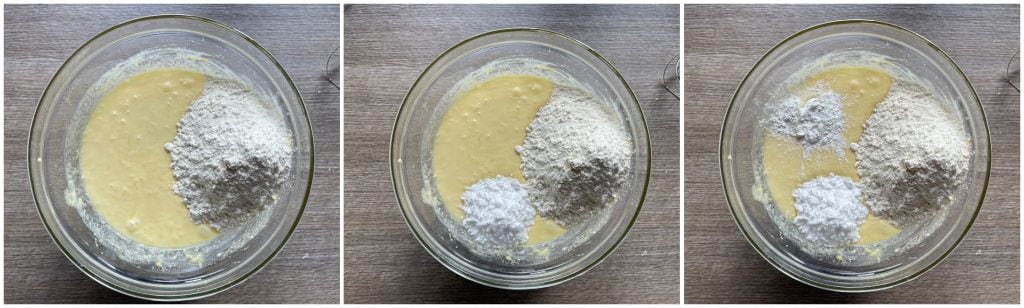 Gâteau au citron dans une friteuse à air