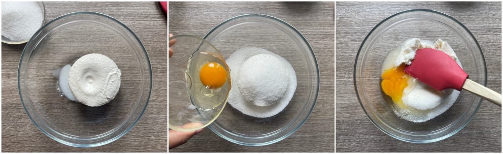 Gâteau à la ricotta dans la friteuse à air