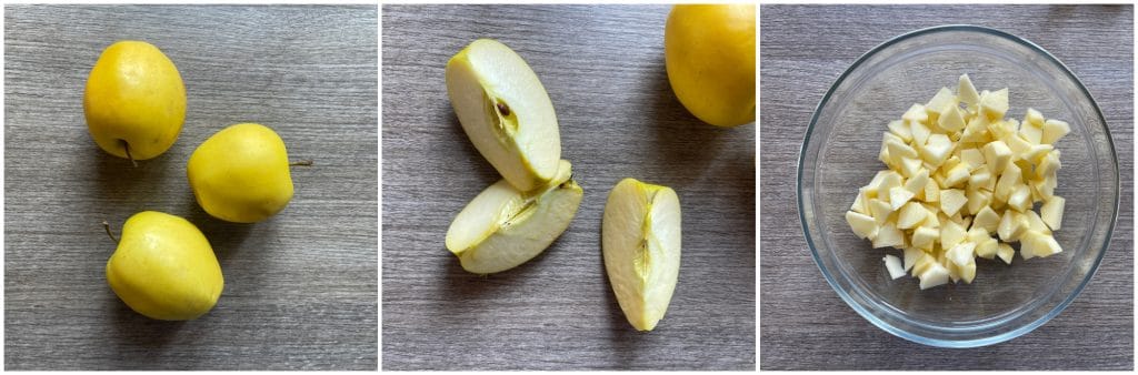 Pochettes aux pommes avec pâte phyllo