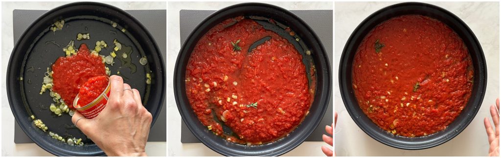 Rouleaux d'aubergines au micro-ondes