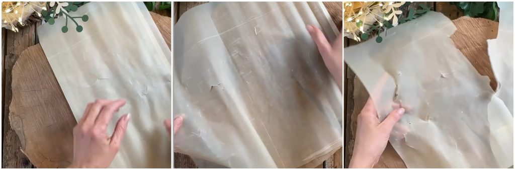 Tarte de pâte filo et crème à la friteuse à air
