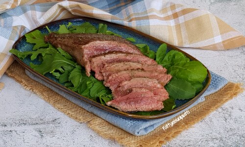 Tranche de scottona avec roquette