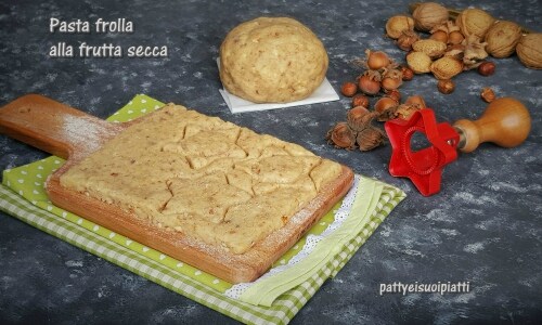Pâte sablée aux fruits secs