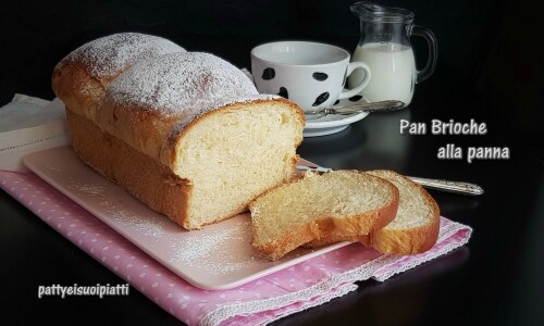 Pain Brioche à la crème