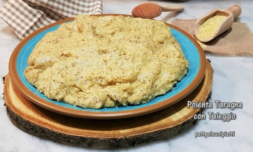 Polenta Taragna avec Taleggio