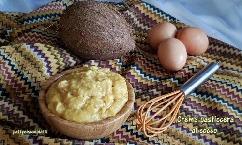 Crème pâtissière à la noix de coco