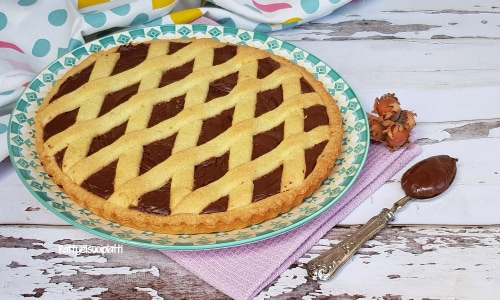 Tarte à la crème de noisettes