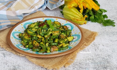 Courgettes sautées