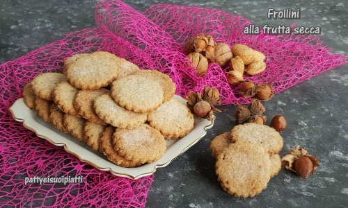 Sablés aux fruits secs