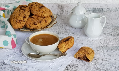 Biscuits au chocolat et aux noisettes