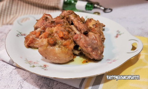 Lapin à la bière blonde