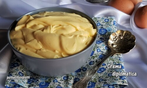 Crème diplomate pour garnitures