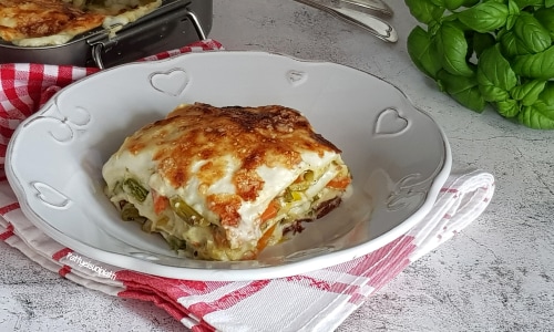 Lasagnes au four avec légumes