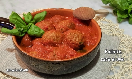 Pallotte cace e ove abruzzesi