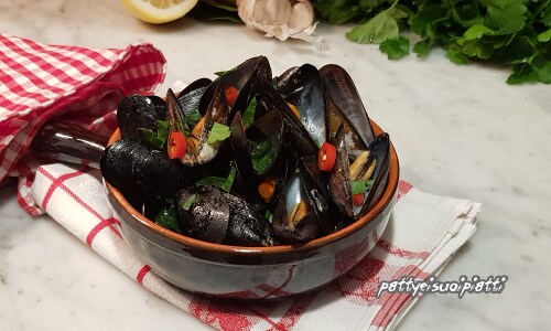 Moules au poivre