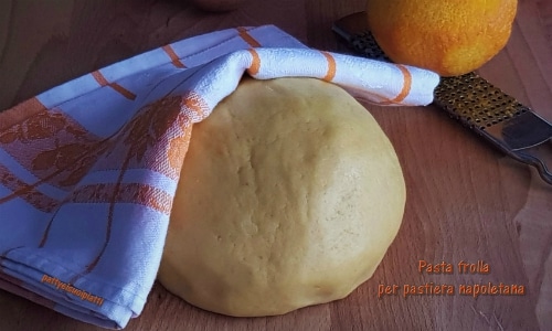 Pâte sablée pour pastiera