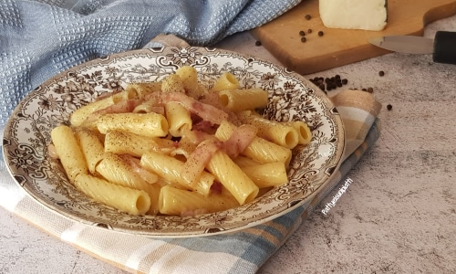 Rigatoni à la Carbonara