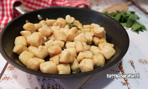 Gnocchi de ricotta beurre et sauge