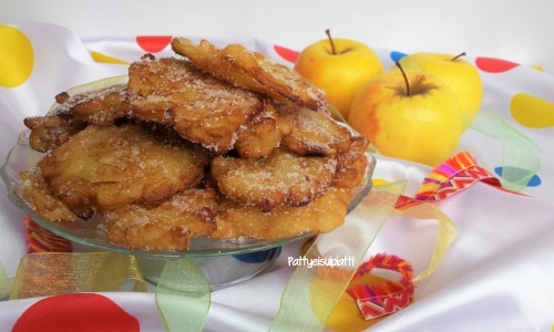 Beignets aux pommes de ma maman