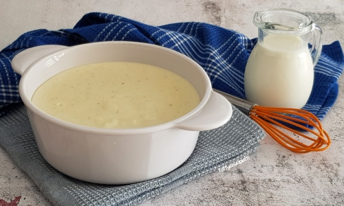 Sauce béchamel crémeuse