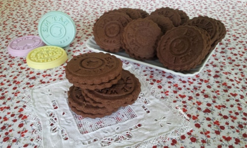 Sablés au cacao avec Nutella