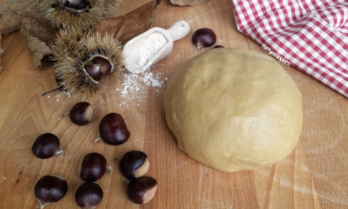 Pâte sablée avec farine de châtaignes