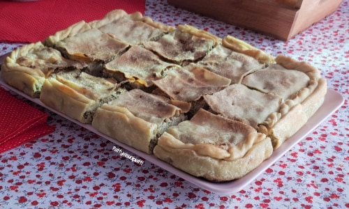 Tarte aux artichauts à la génoise