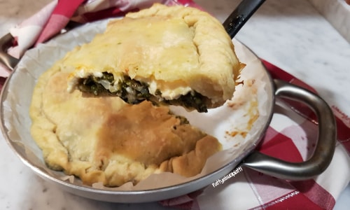 Tarte salée de récupération