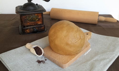 Pâte sablée au Kamut et café