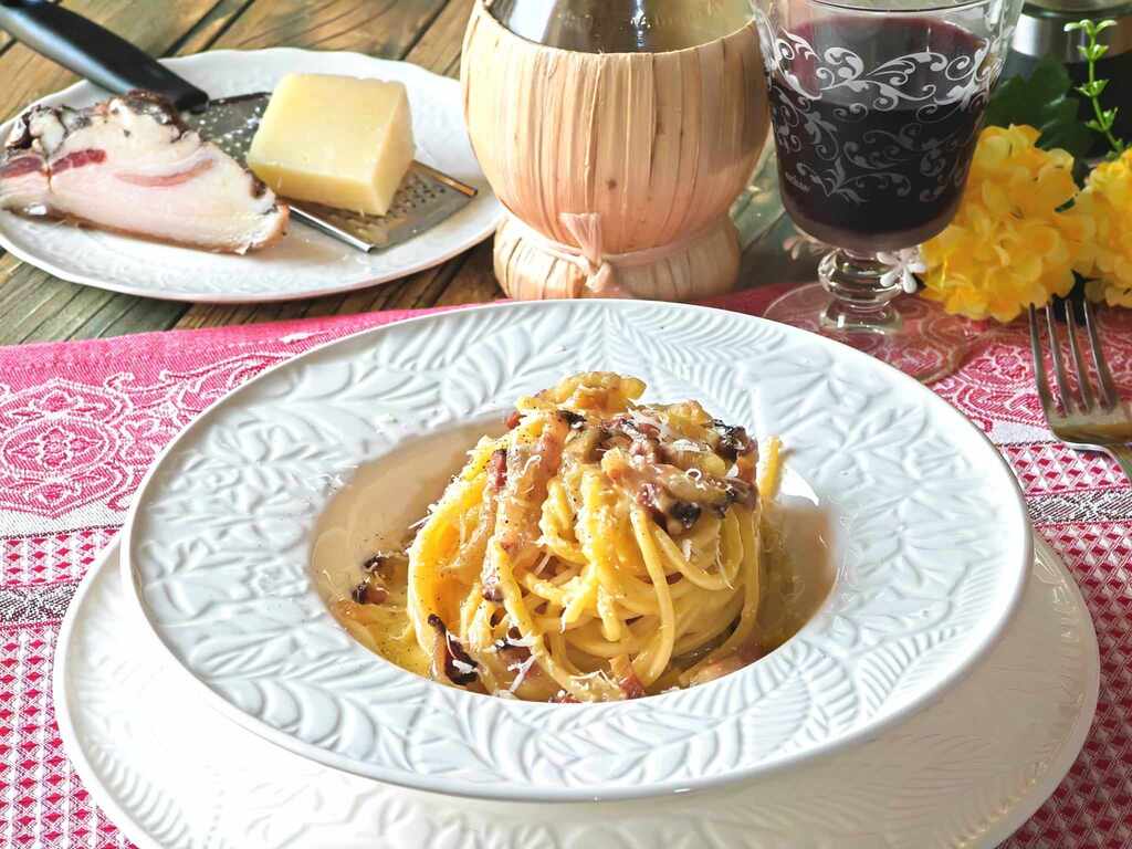 Les pâtes à la Carbonara