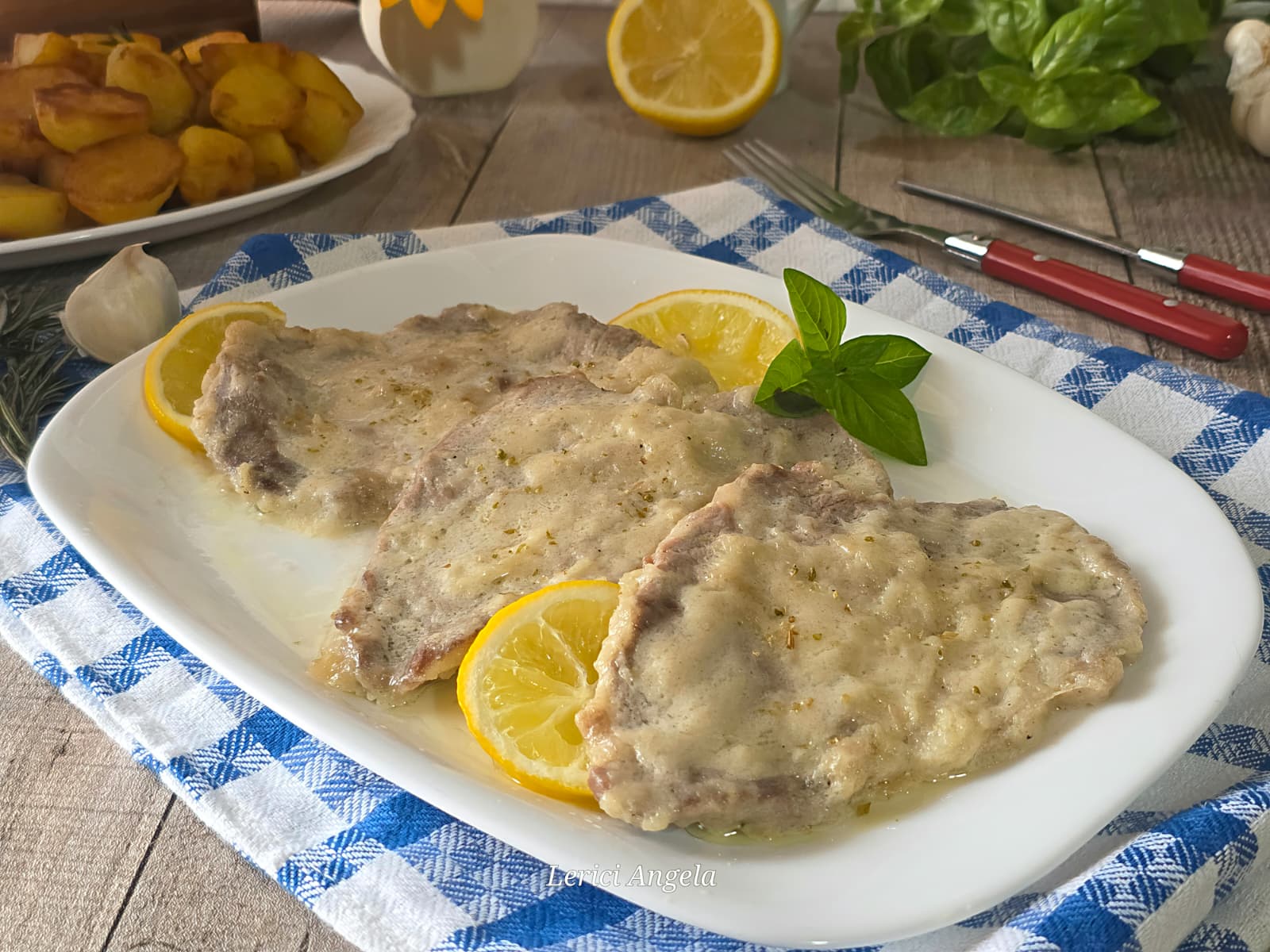 Escalopes crémeuses au citron