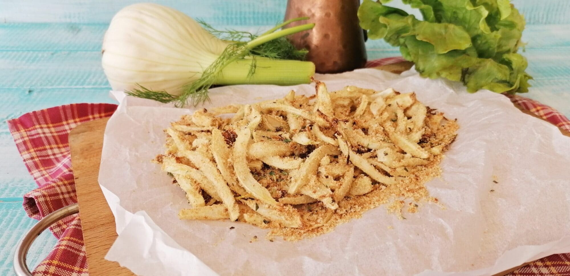 FENOUILS GRATINÉS À LA FRITEUSE À AIR