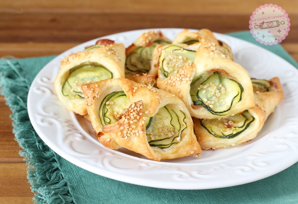 FEUILLETÉS AUX COURGETTES simples, savoureux et délicieux