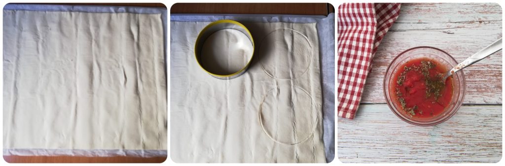 Feuilletés de pâte feuilletée