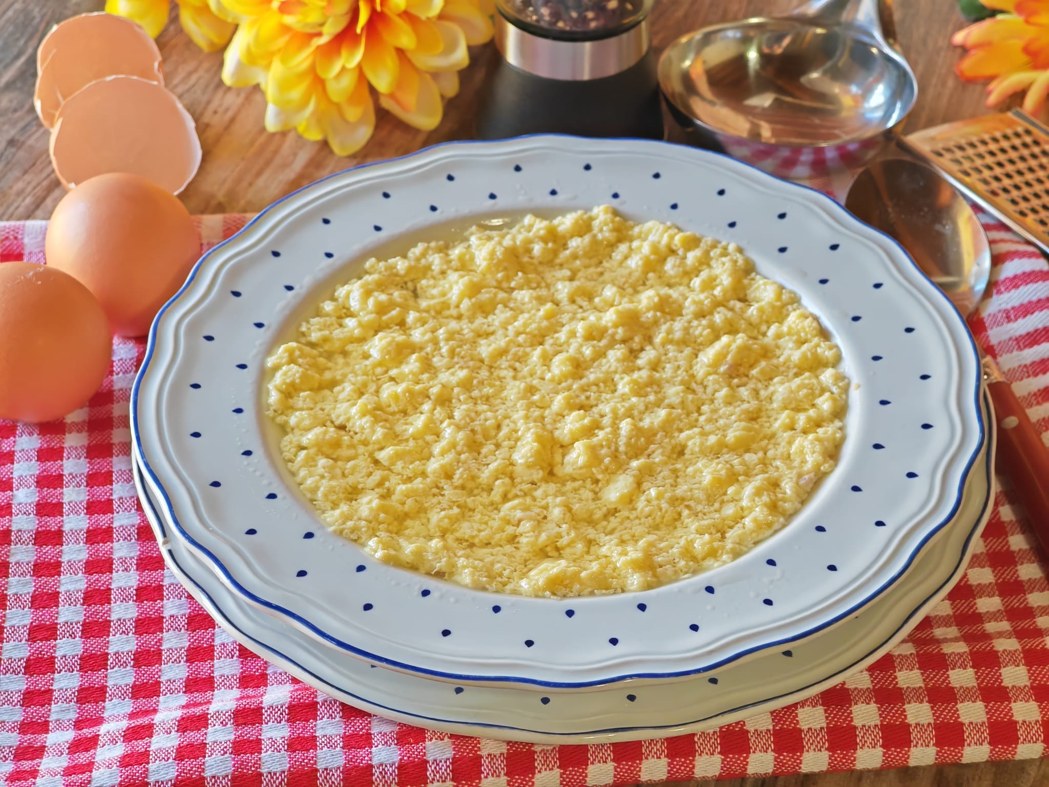 Stracciatella en Bouillon