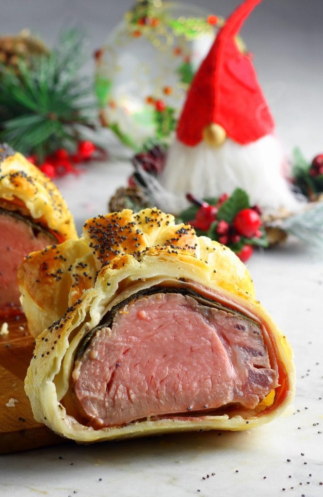 Filet de veau en croûte de pâte feuilletée