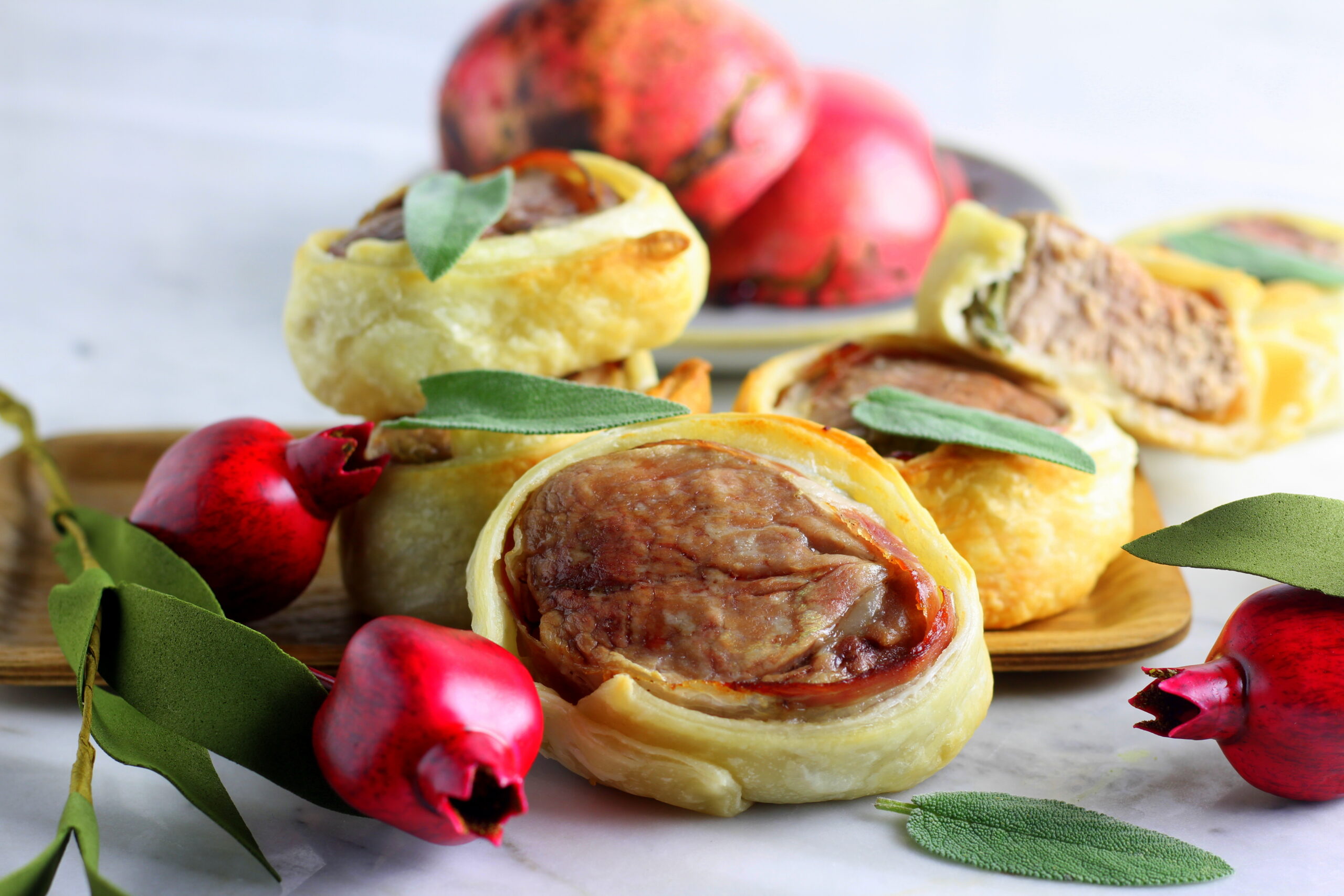 Filet mignon de porc en croûte feuilletée