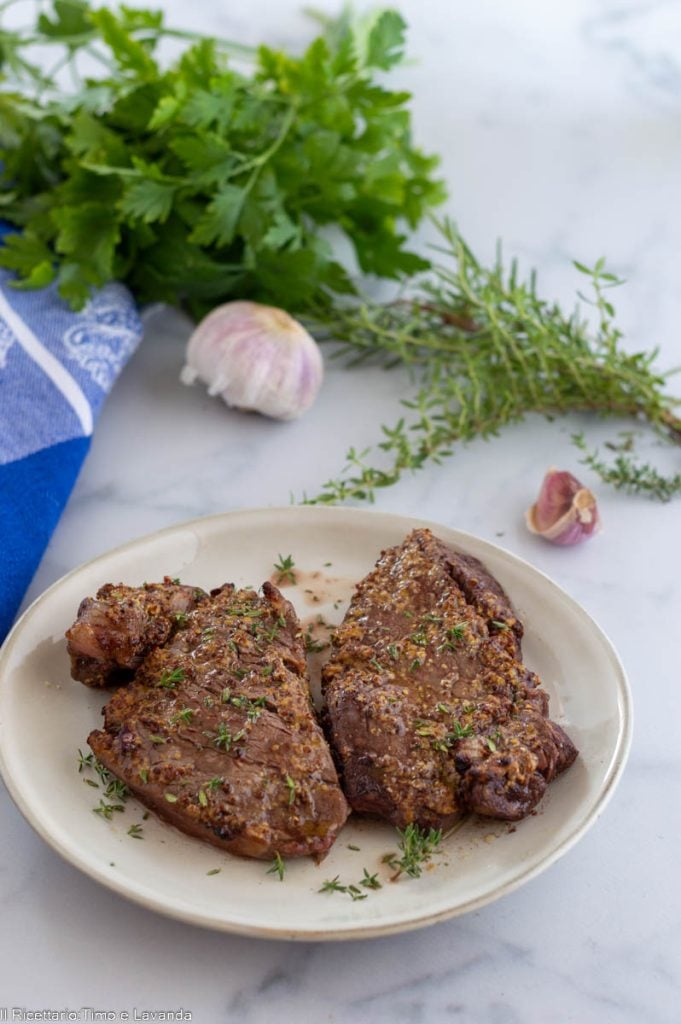 Filet de bœuf à la friteuse à air