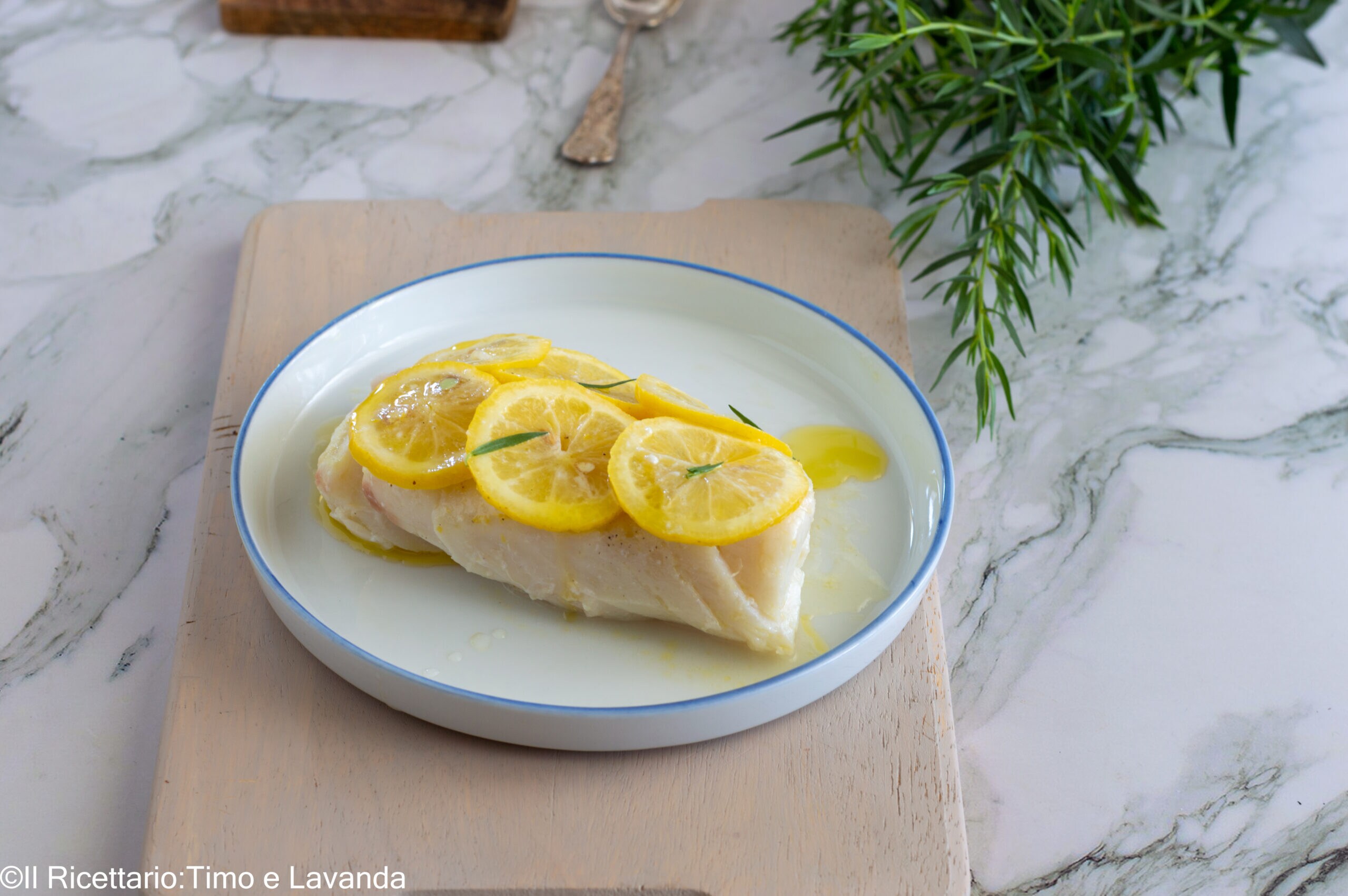 Filet de cabillaud au citron cbt